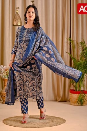 Ggg Cotton 3 Piece Dress