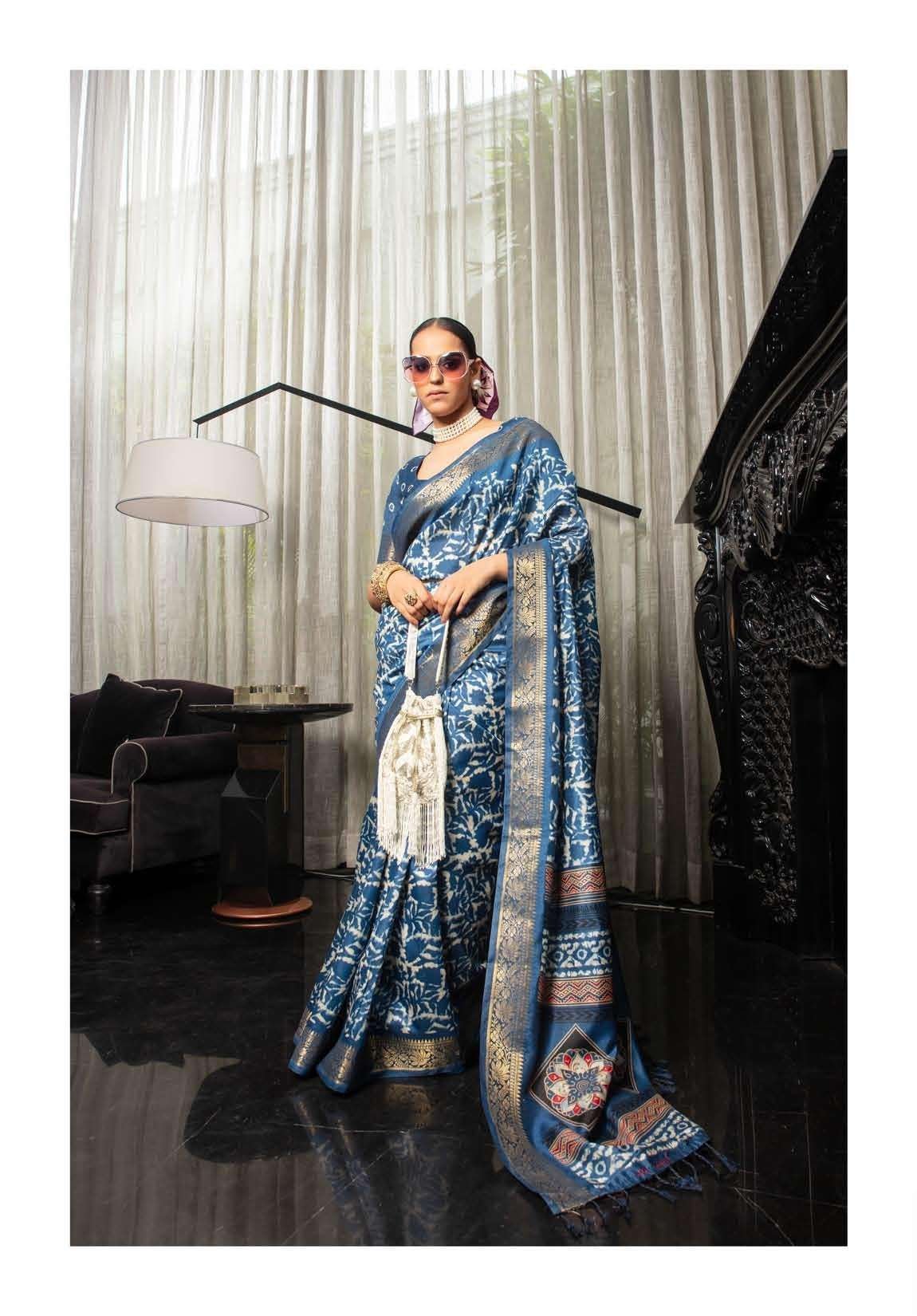 Vipul Kashmir Beauty Saree - Image 8