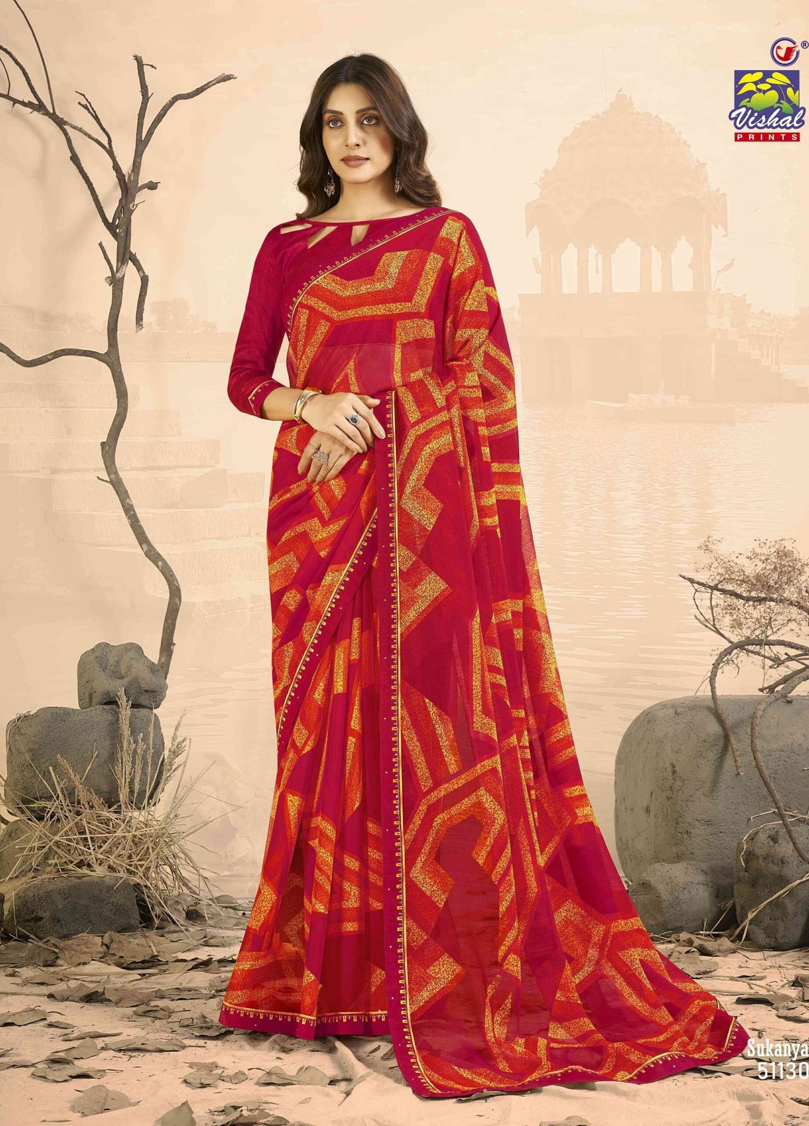 Vishal Sukanya Saree - Image 3
