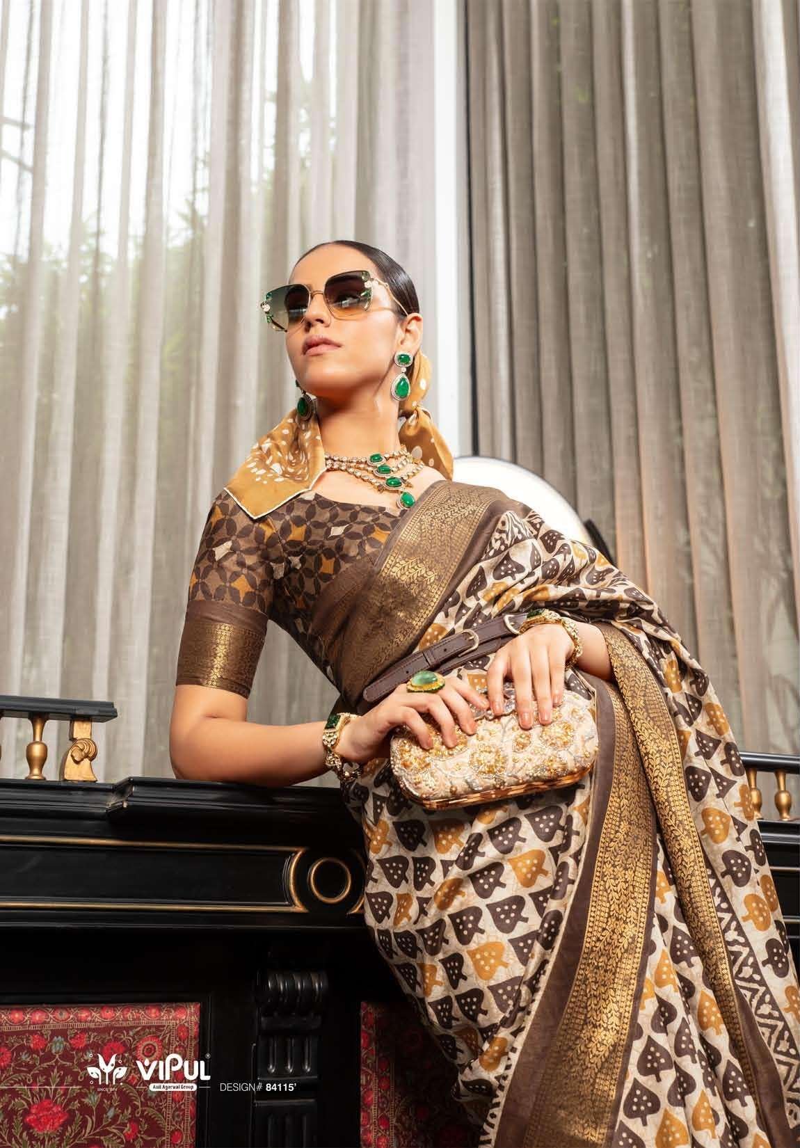 Vipul Kashmir Beauty Saree - Image 15