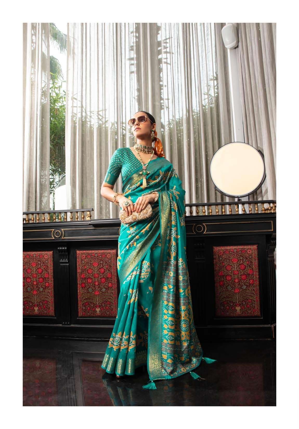 Vipul Kashmir Beauty Saree - Image 6