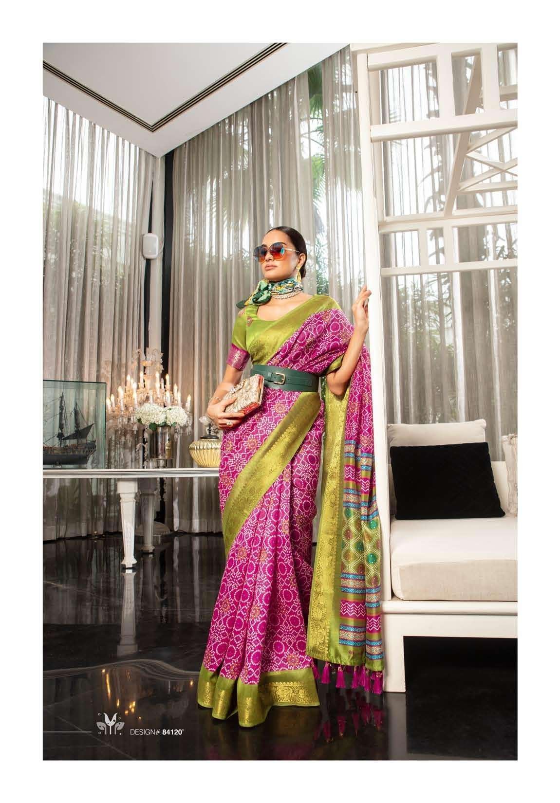 Vipul Kashmir Beauty Saree - Image 4