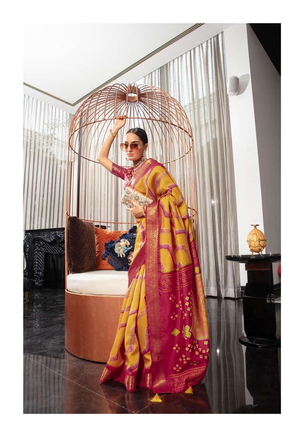 Vipul Kashmir Beauty Saree - Image 2