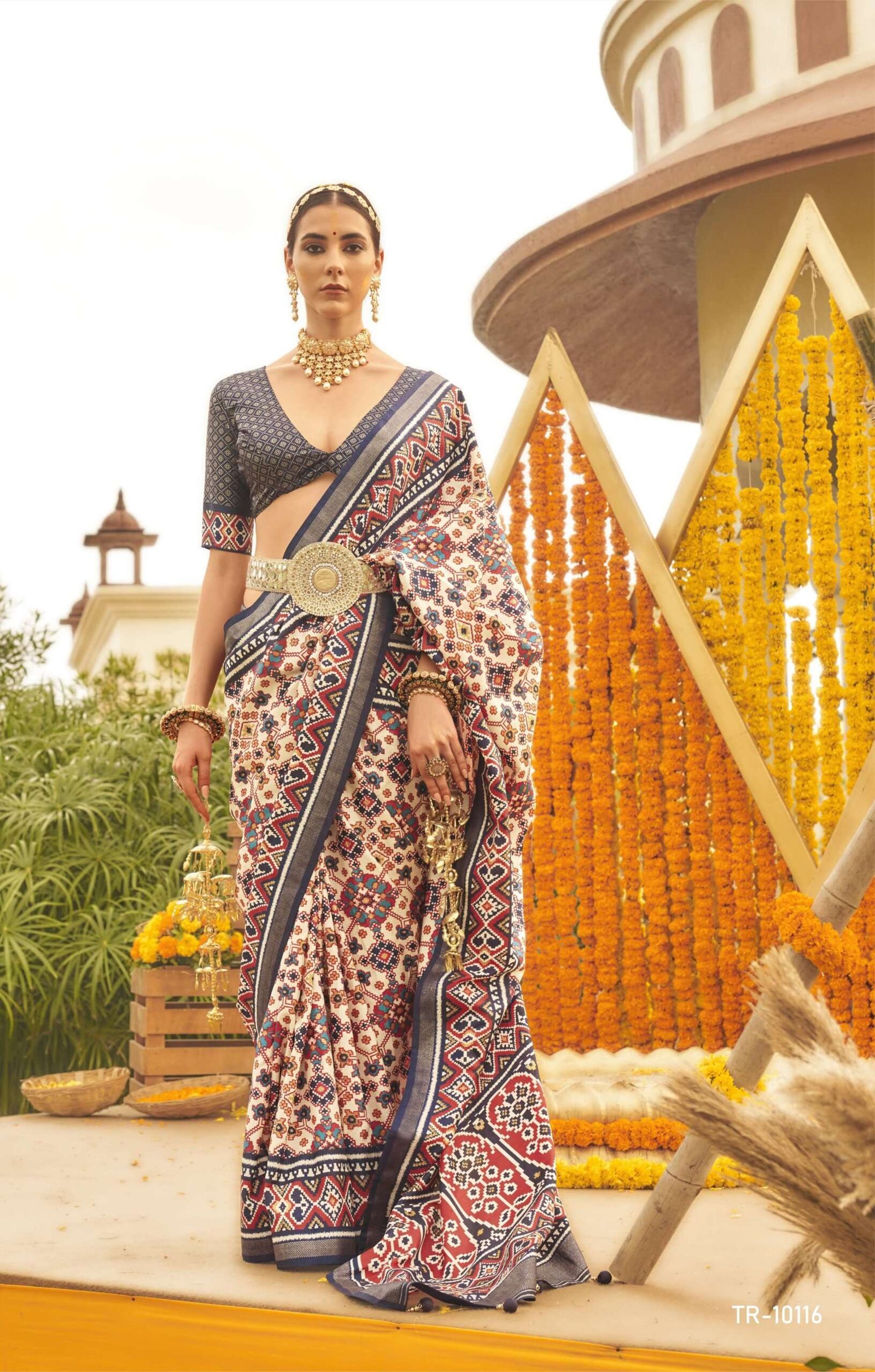 HALDI PATOLA SAREE - Image 3