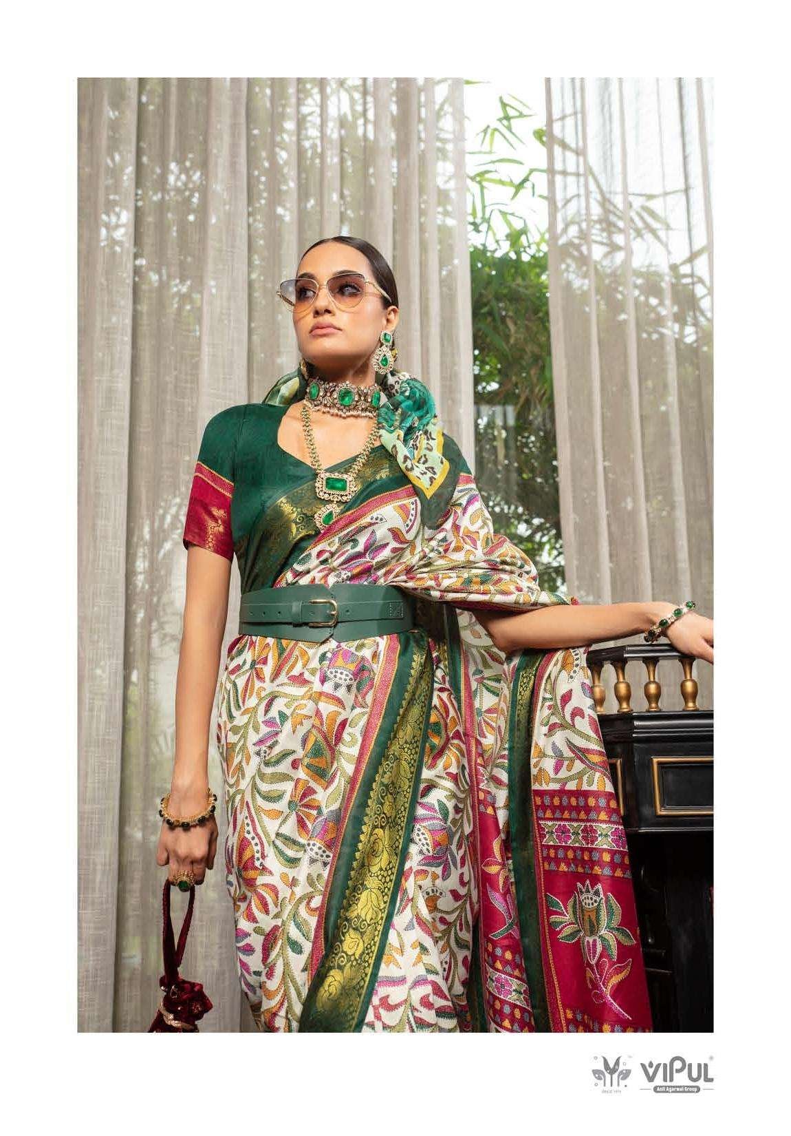 Vipul Kashmir Beauty Saree - Image 16