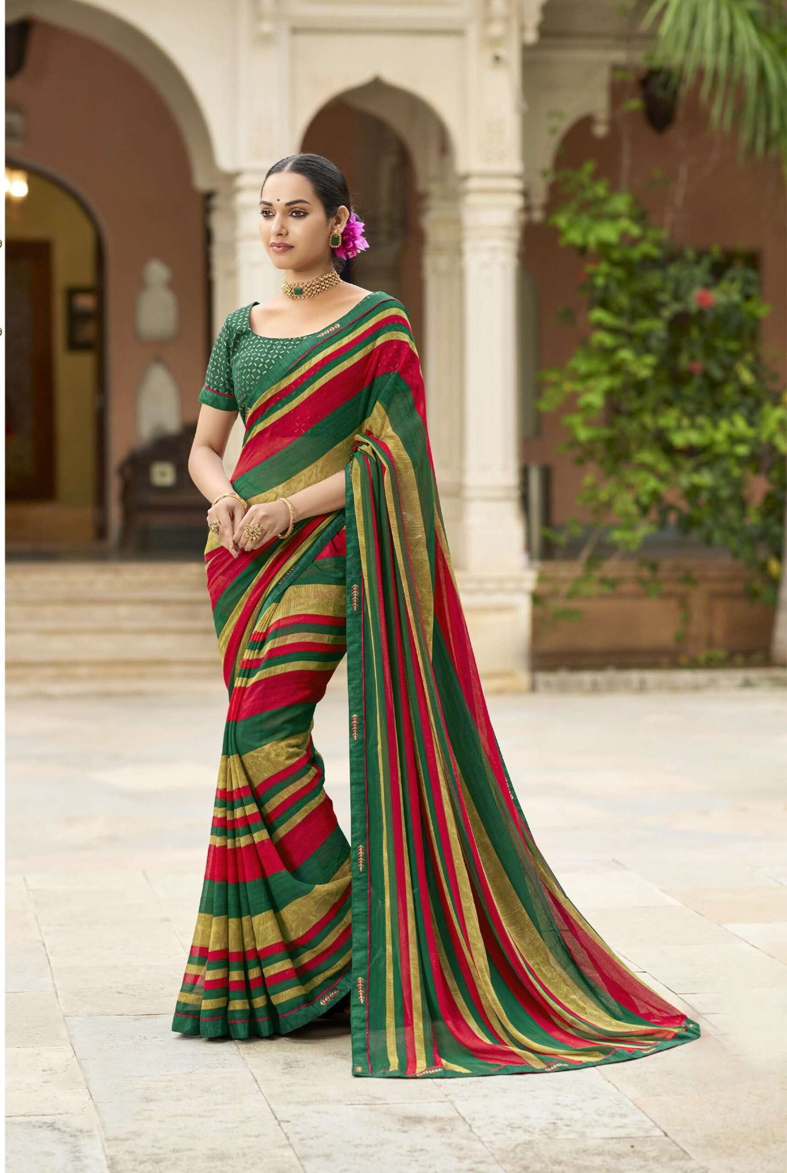Ramrasiya Vallabhi Saree - Image 6
