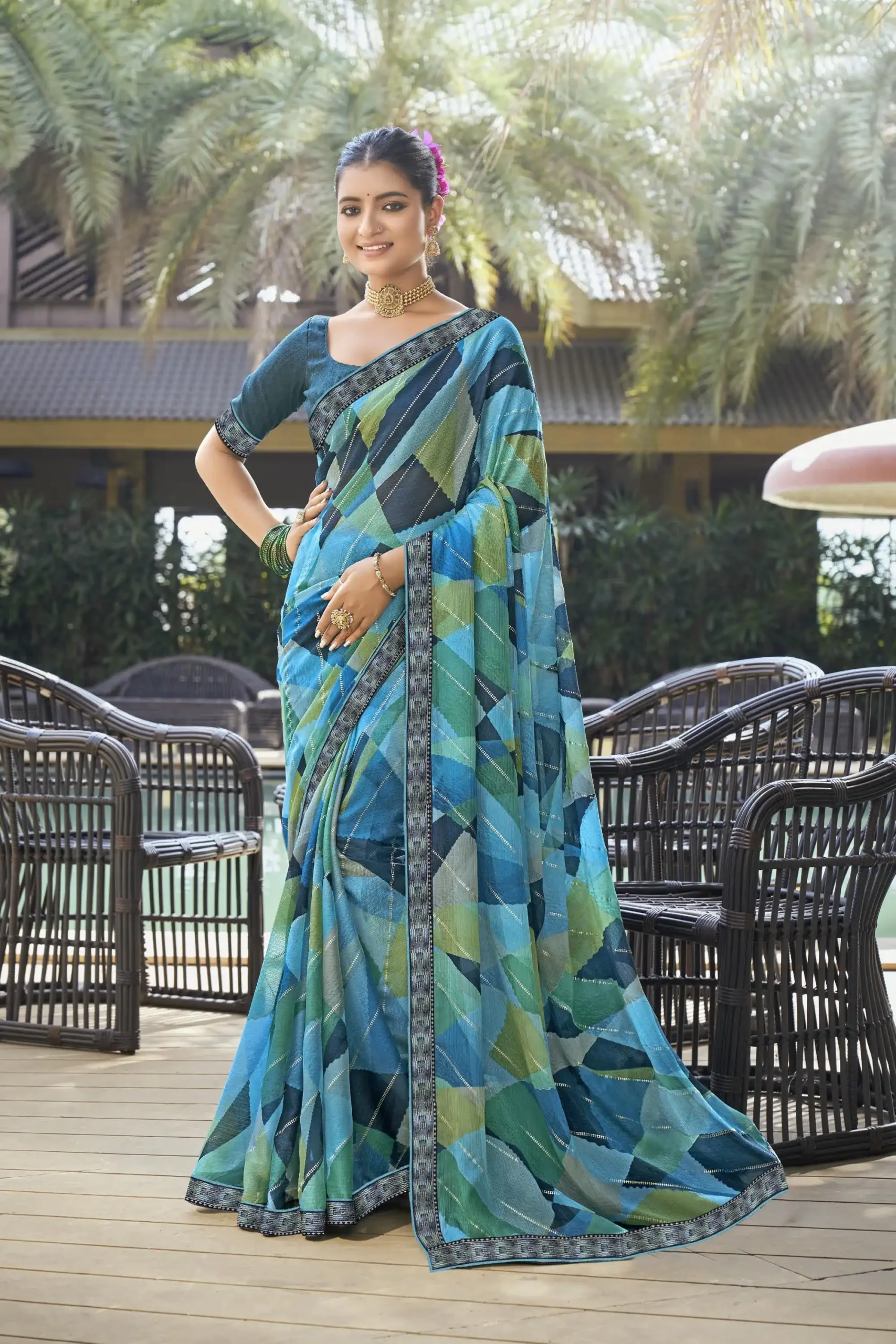 Ramrasiya Nandika Saree - Image 6