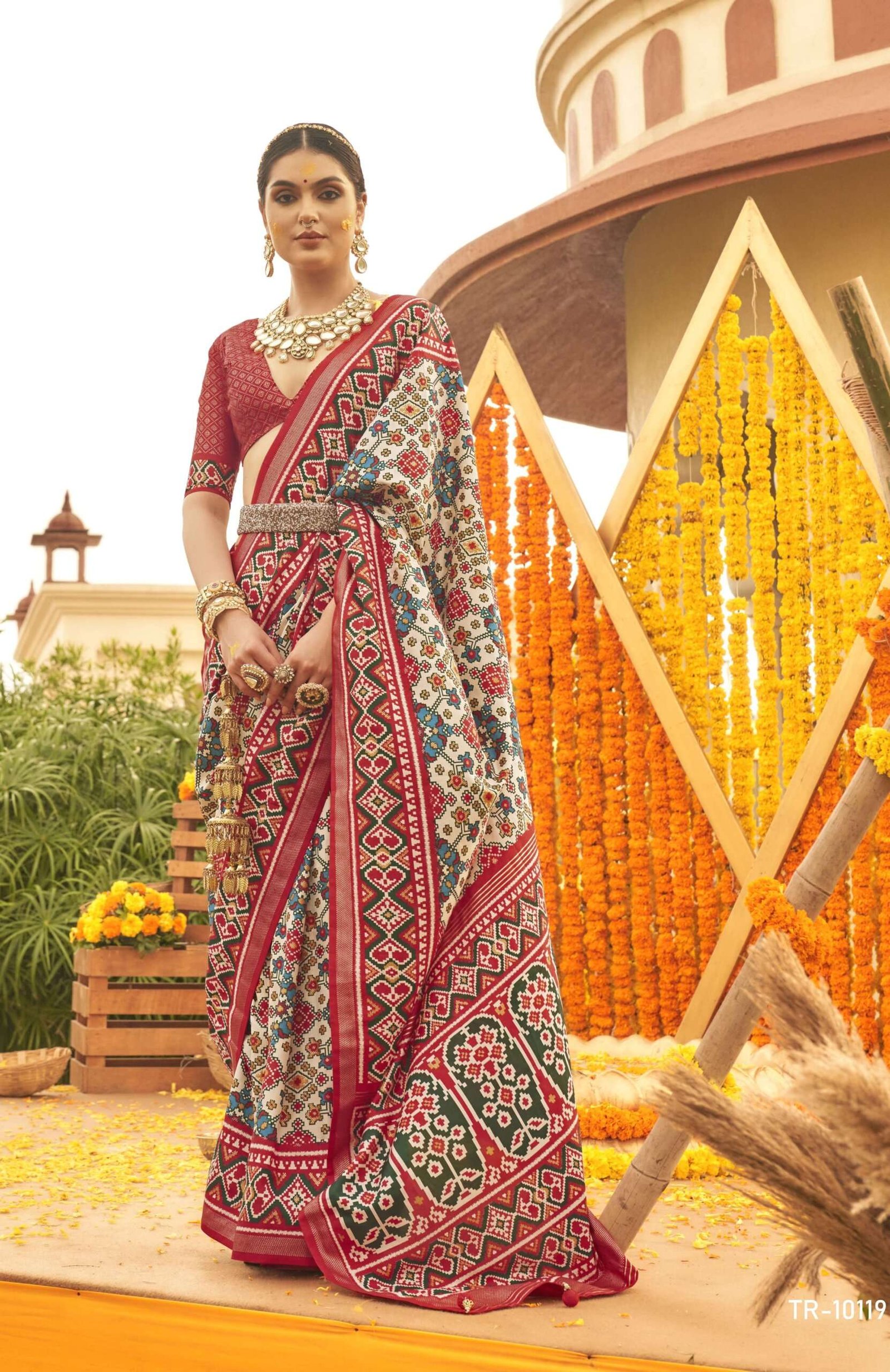 HALDI PATOLA SAREE - Image 8