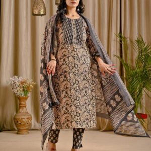 Ggg Cotton 3 Piece Dress