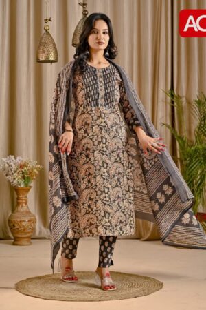 Ggg Cotton 3 Piece Dress