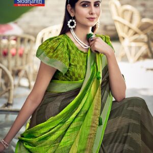 Siddhanth Ikshu Prints Saree