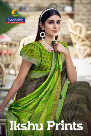 Siddhanth Ikshu Prints Saree