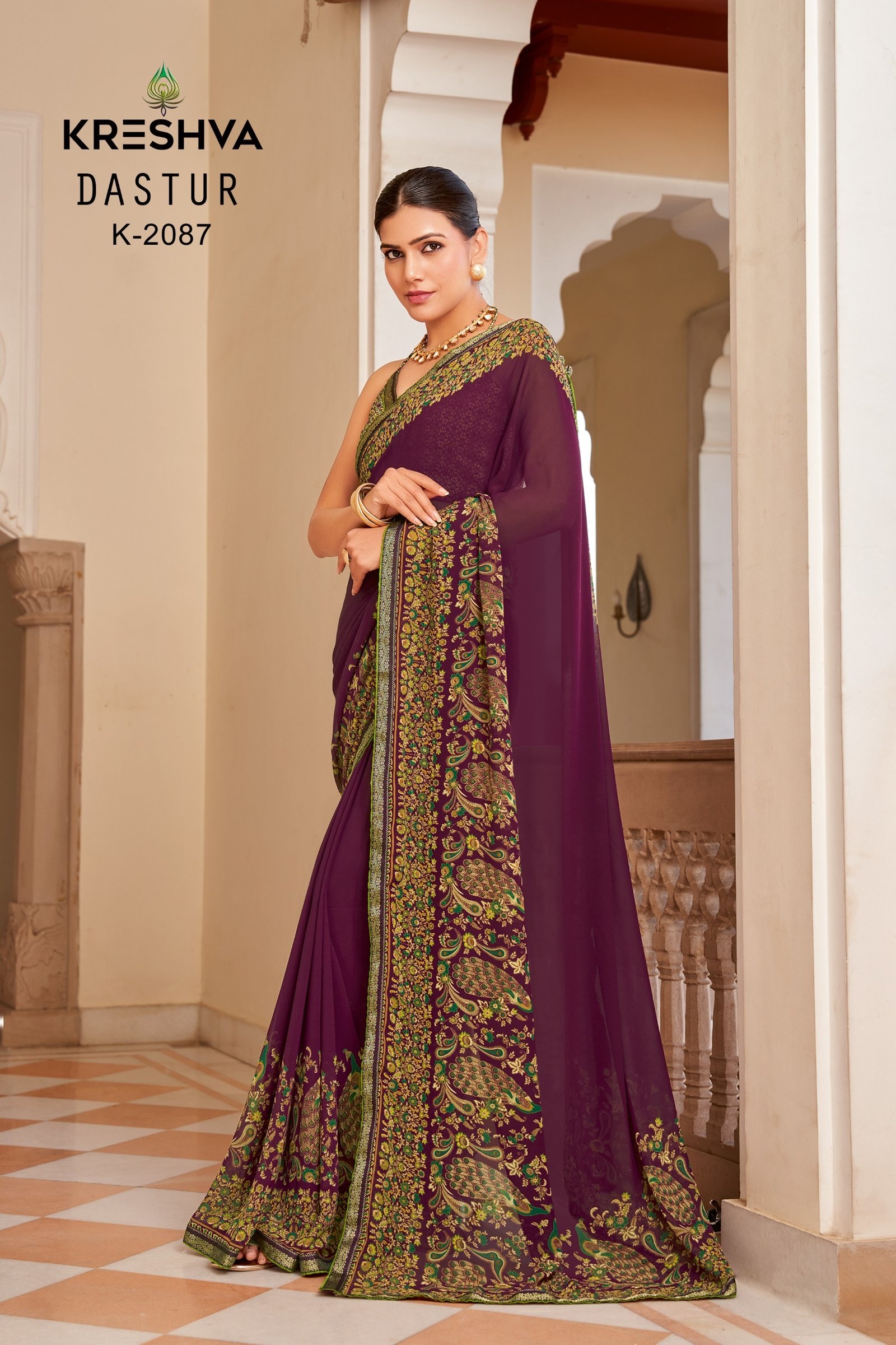 Kreshva Dastur Saree