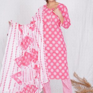 Pure Jaipur Cotton Ready To Wear Dress