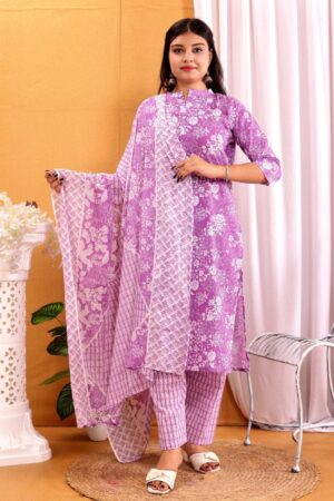 Pure Jaipur Cotton Ready To Wear Dress