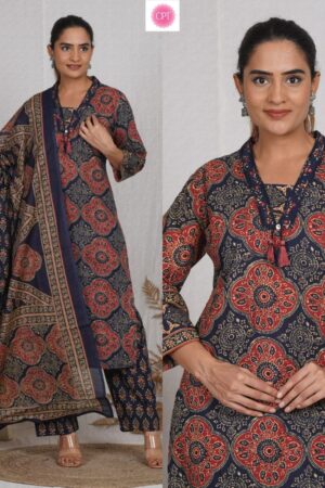 A 7 Pure Cotton 3 Piece Ready to Wear