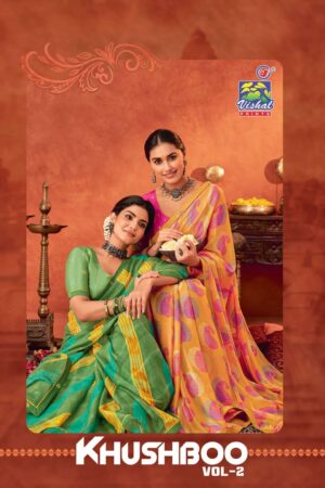 vishal khushboo vol 02 saree