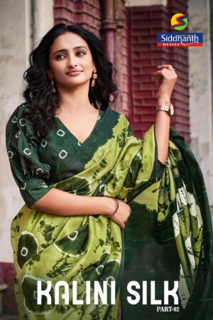 Siddhanath Kalini Silk Part -2 Saree