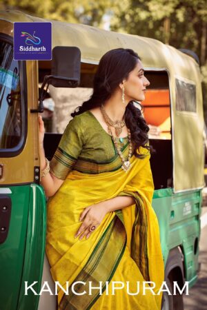 Siddhanth Kanchipuram Saree