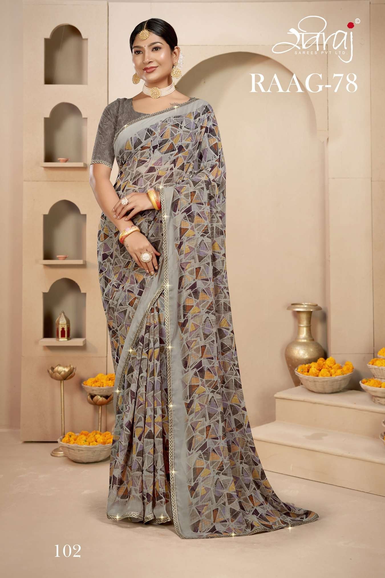 Raviraj Raag 78 Saree - Image 3