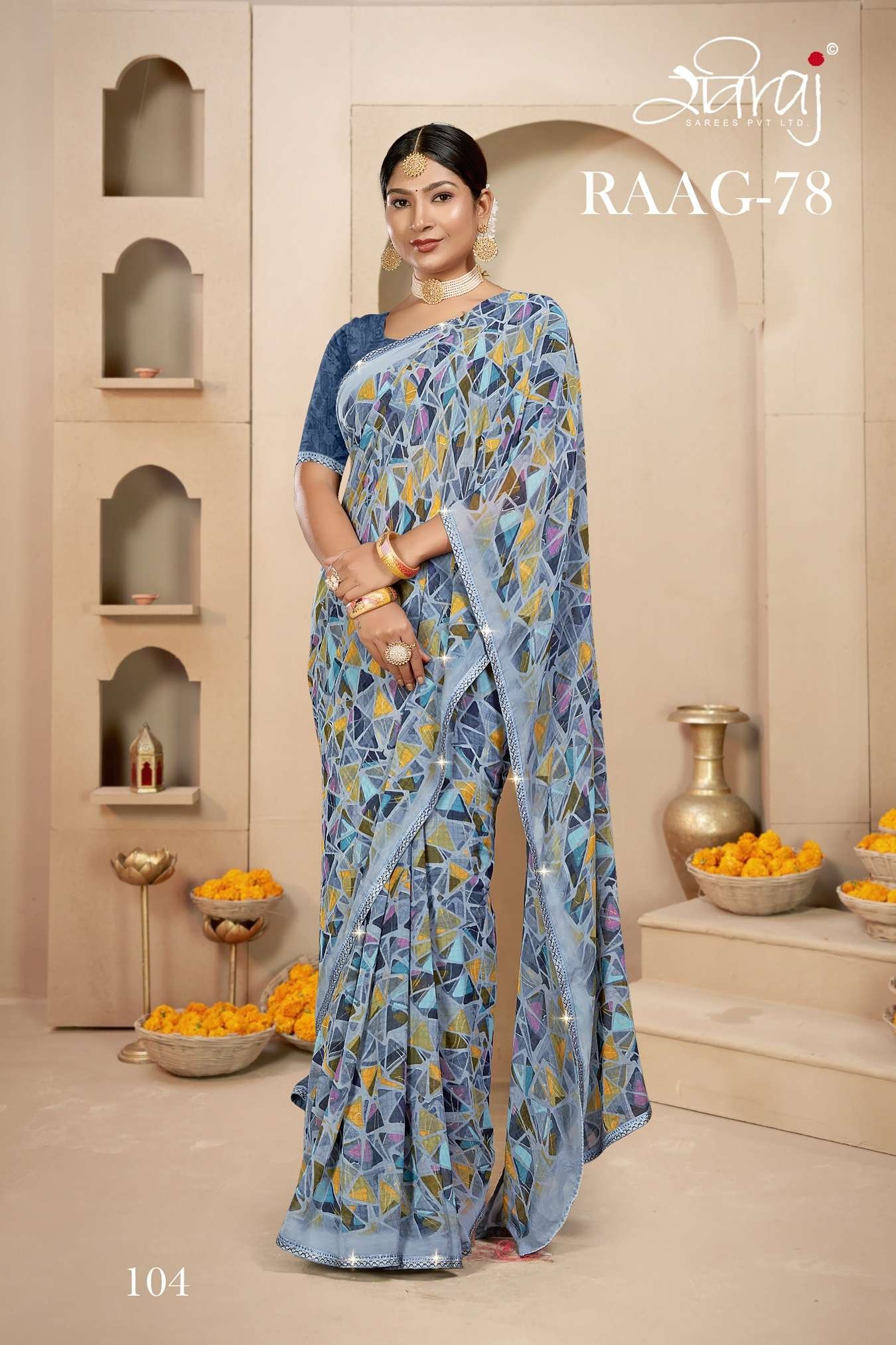 Raviraj Raag 78 Saree - Image 8