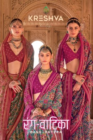 Kreshva Rang Vatika Saree