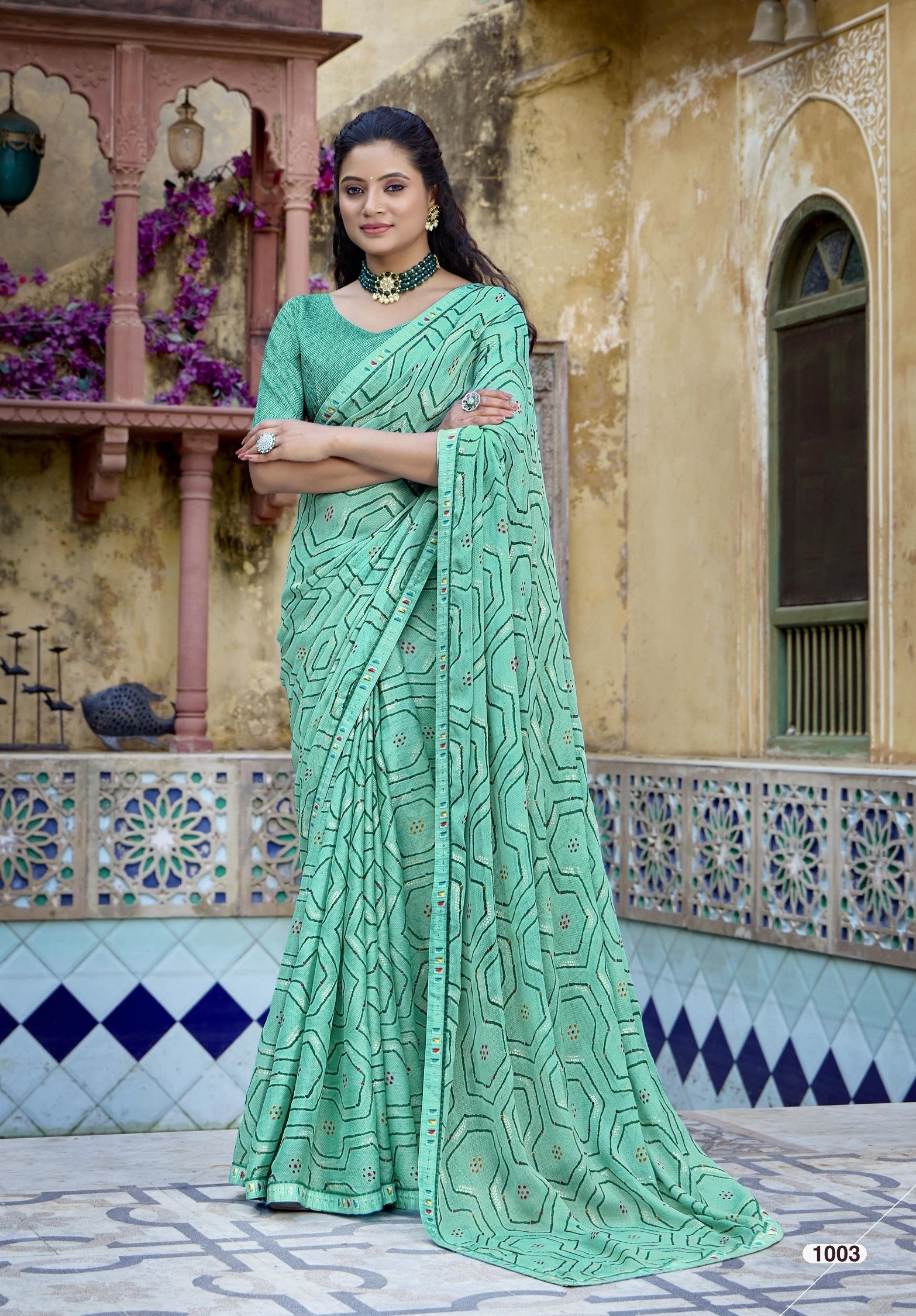 Ramrasiya Indradev Saree - Image 6