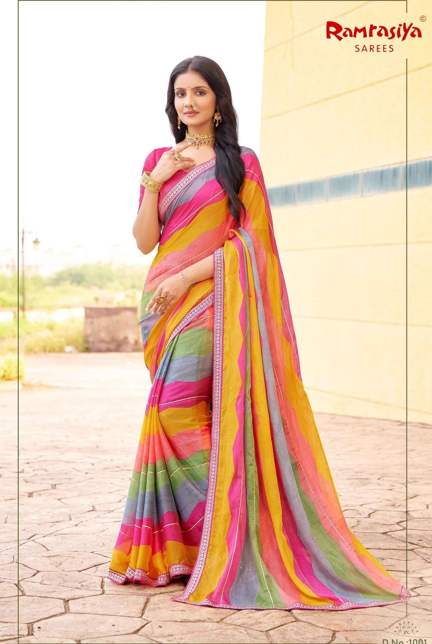 Ramrasiya Kailash Vashi Saree - Image 2
