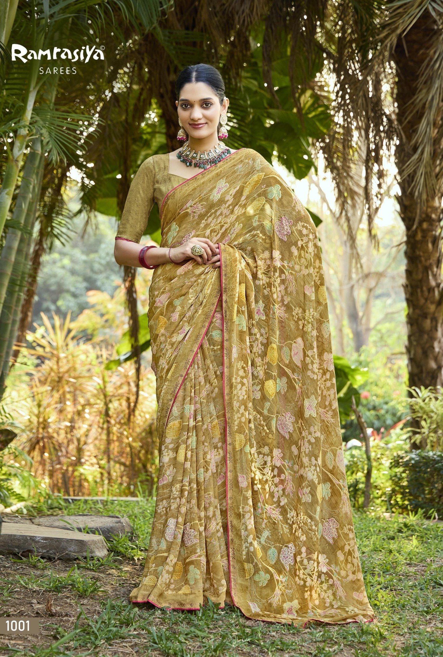 Ramrasiya Meghdoot Saree - Image 2