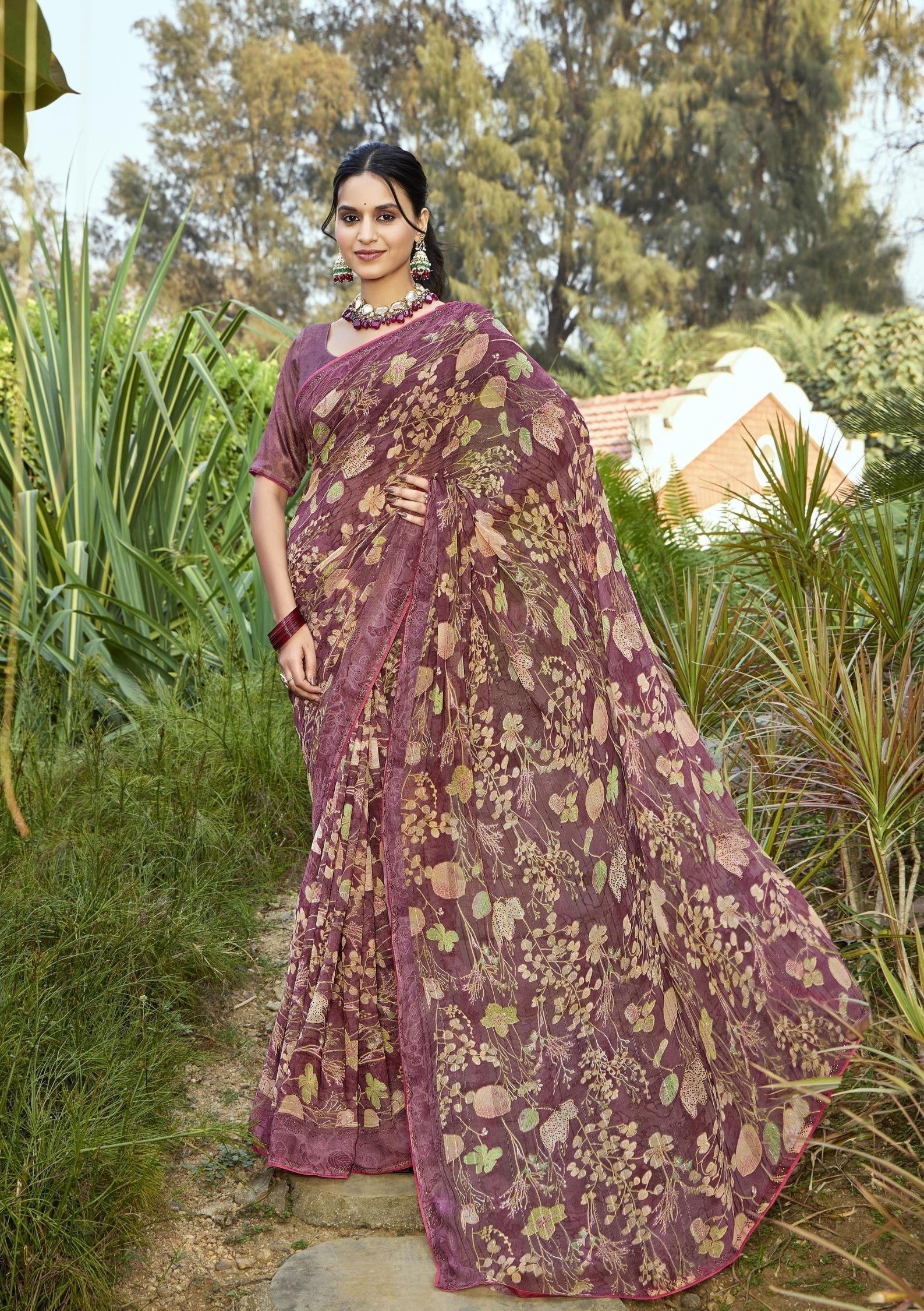 Ramrasiya Meghdoot Saree - Image 6