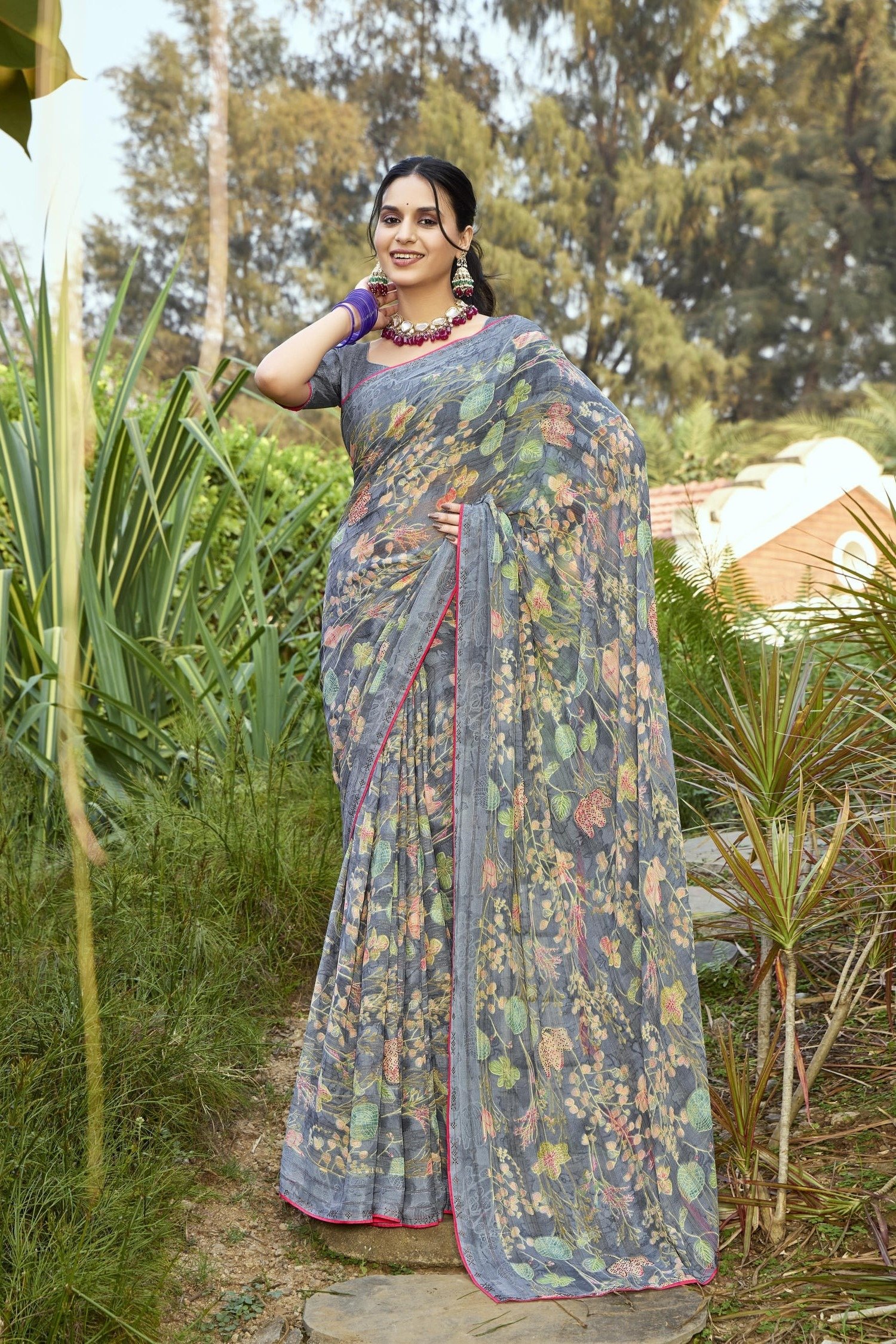 Ramrasiya Meghdoot Saree - Image 5