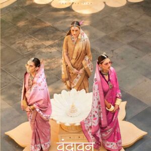 Acfpl Trirath Vrundavan Saree