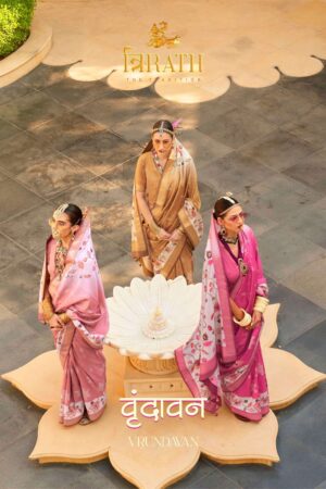 Acfpl Trirath Vrundavan Saree