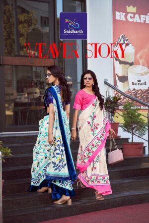 Siddhanth Wearver Story Saree