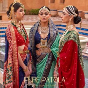 TRIRATH PURE PATOLA SAREE