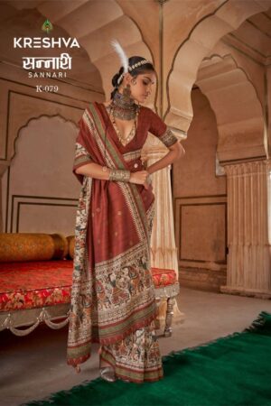 KRESHVA SANNARI SAREE K-088
