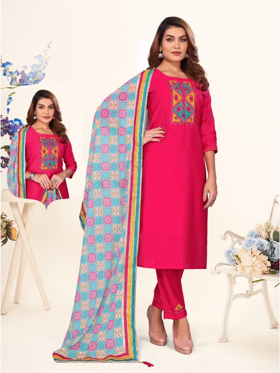 Waiting Fabric 3 Piece Suit