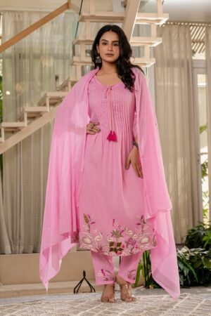 Jaipur Cotton 3 Piece Suit