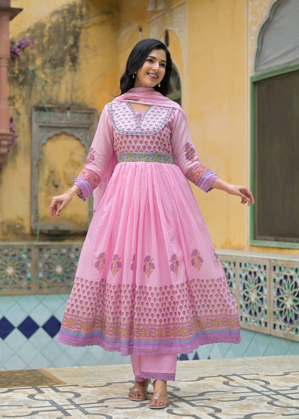 Pure Mal Cotton 3 Piece