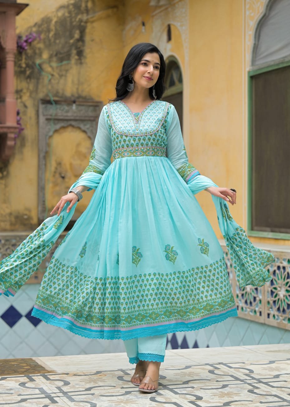 Pure Mal Cotton 3 Piece