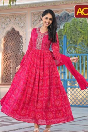 Acfpl 3 Piece Anarkali Dress