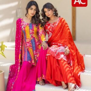 A46 3 Piece Ready To Wear Dress