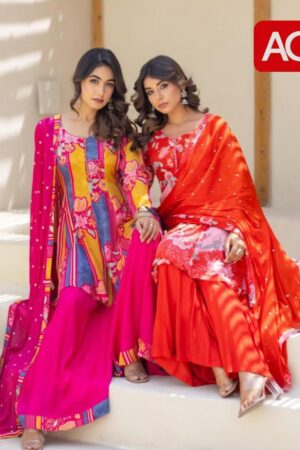 A46 3 Piece Ready To Wear Dress