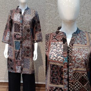 Women’s Multicolour Patchwork Printed Co-ord Set